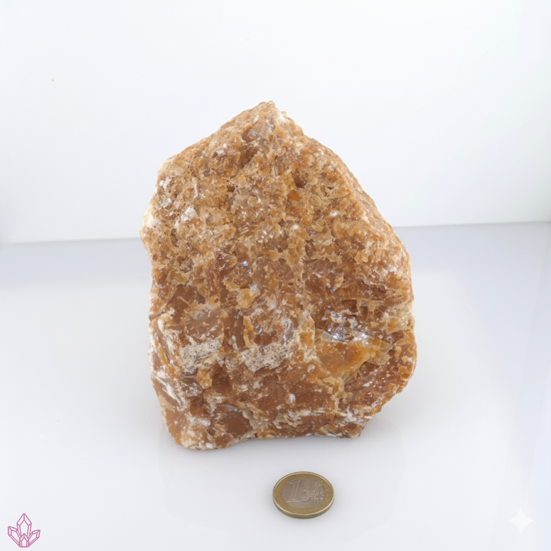 Calcit orange Rohstein ca. 1350 g