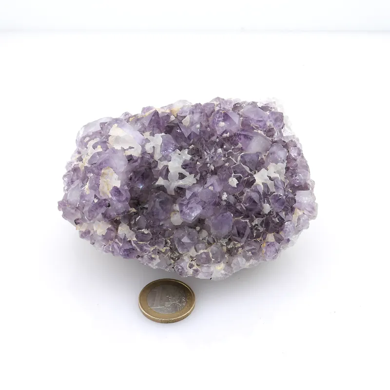 Amethyst mit Calcit ca. 530 g