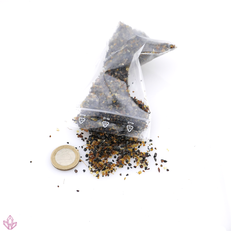 Bernstein feiner Kies/Sand ca. 30 g