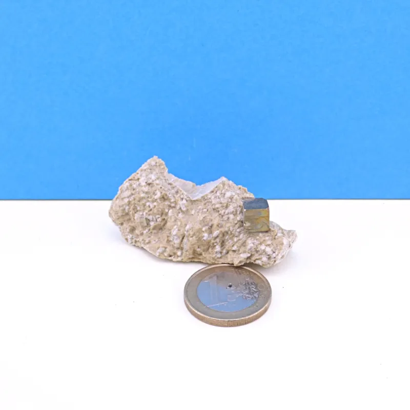 Pyrit Würfel auf Matrix ca. 25 g Pyrit Würfel auf Matrix ca. 25 g