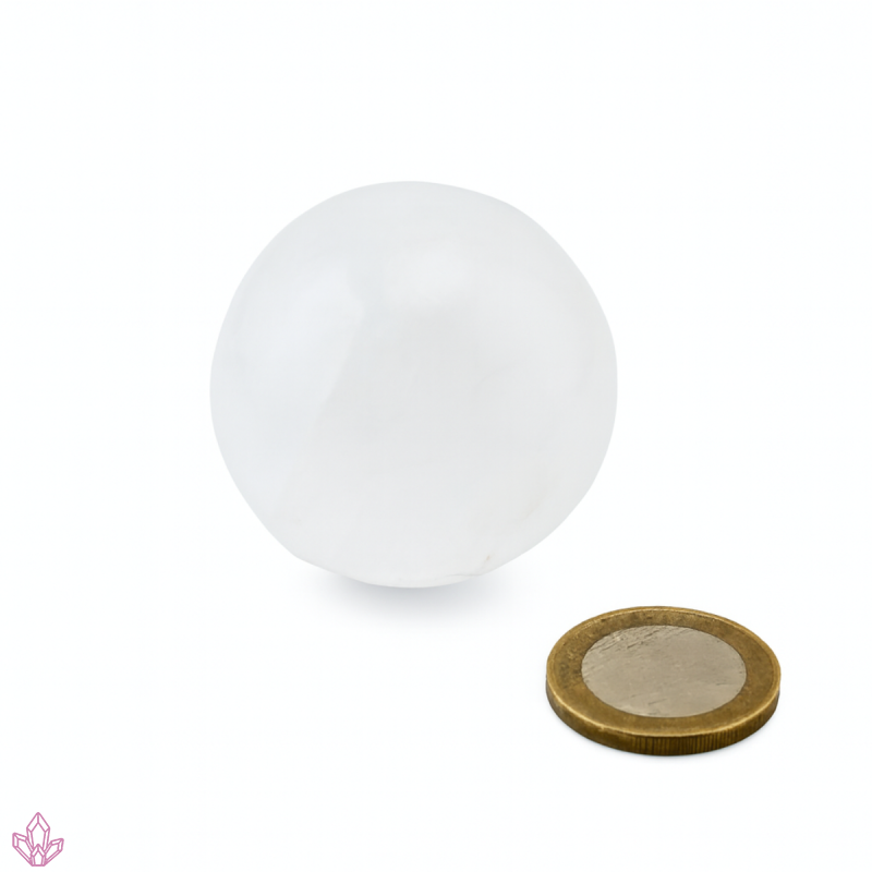 Selenit Kugel weiß Ø 40 mm