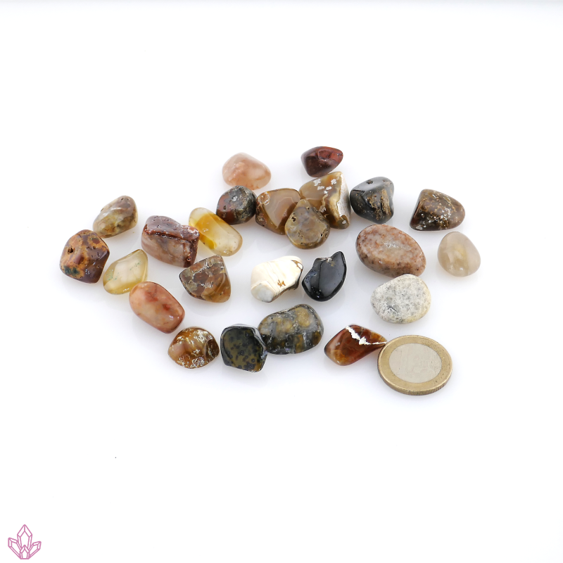 Achat Trommelsteine 15 - 25 mm ca. 100 g