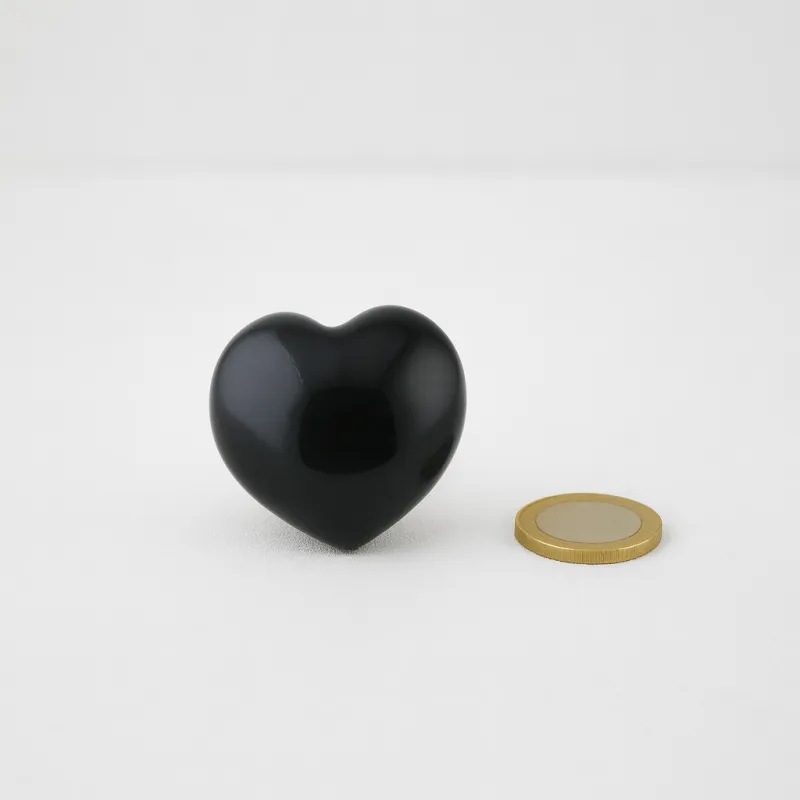 Obsidian Handschmeichler Herz - poliert (14 g) Obsidian Handschmeichler Herz - poliert (14 g)