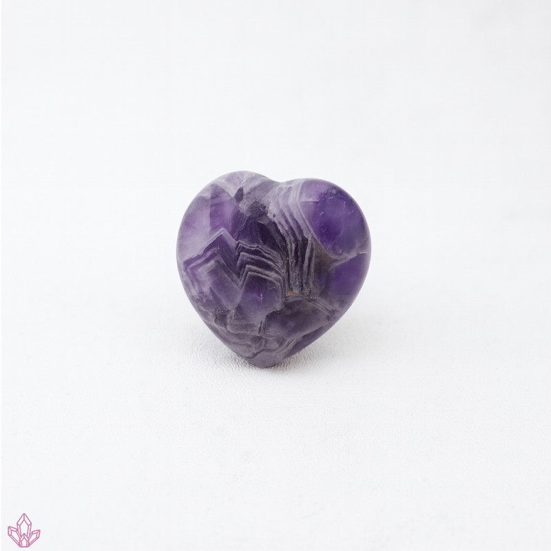 Amethyst Handschmeichler Herz - poliert (11 g)