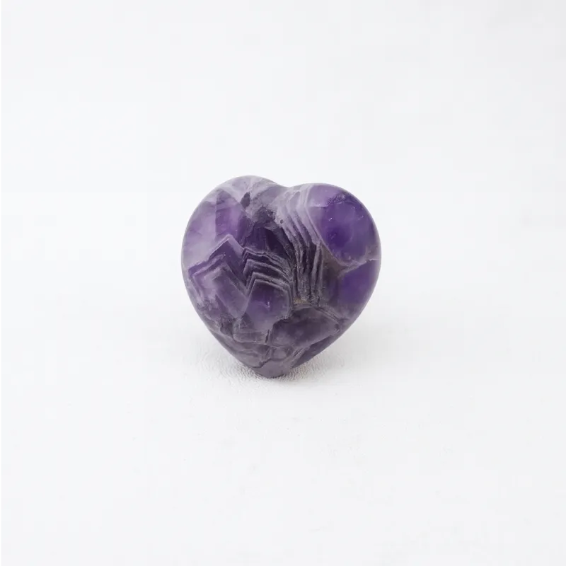 Amethyst Handschmeichler Herz - poliert (11 g)