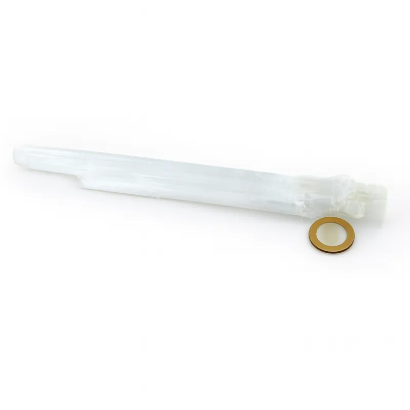 Selenit Rohstein Stab 115 g