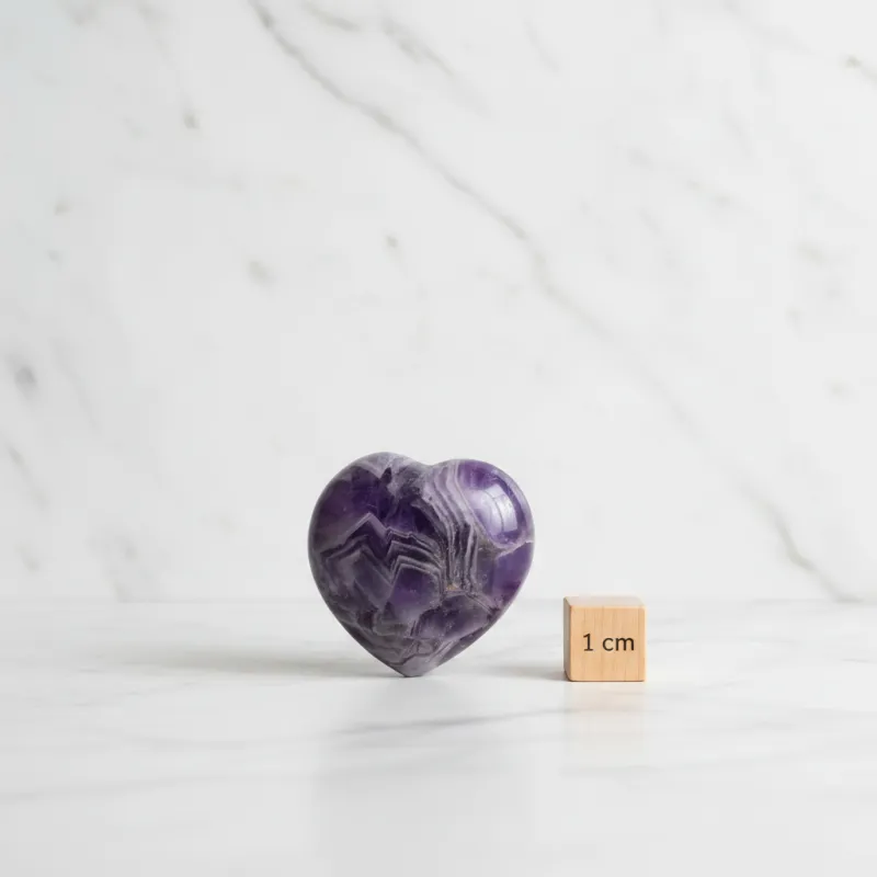 Amethyst Herz – ca. 30 x 30 mm #518
