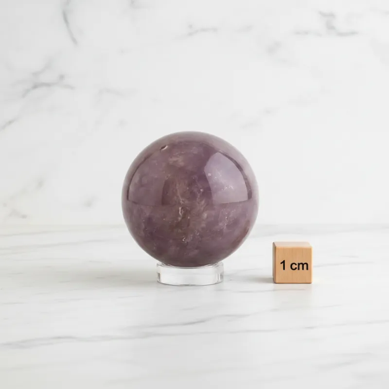 Amethyst Kugel – Ø ca. 35 mm (Helles Lavendelviolett) #3