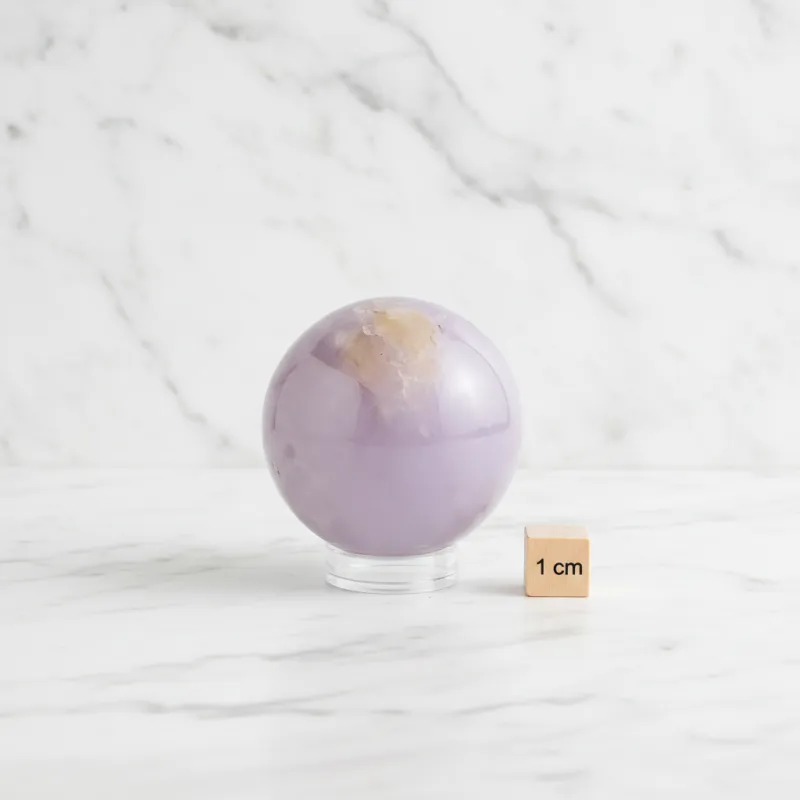 Amethyst Kugel – Ø ca. 35 mm (Blassviolett) #3