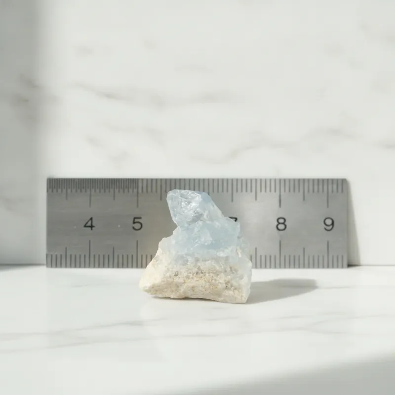 Coelestin blau kleiner Kristall – ca. 30x20 mm #414