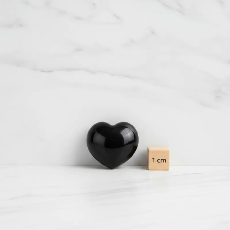 Obsidian Herz – ca. 31 x 30 x 13 mm #515