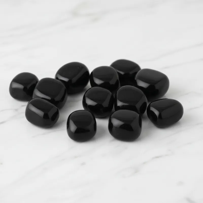 Obsidian Trommelsteine – ca. 25x20 mm #502 Obsidian Trommelsteine – ca. 25x20 mm #502