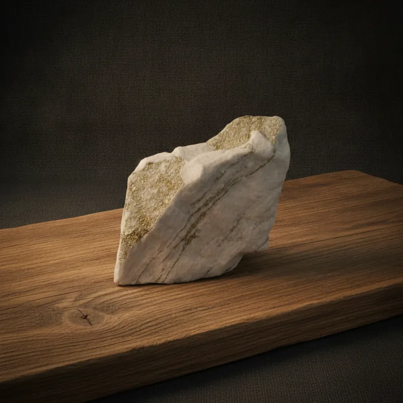 Pyrit in Dolomit – ca. 100x65 mm #424