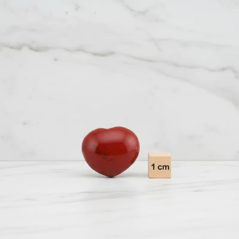 Roter Jaspis Herz – ca. 45 x 40 mm #516