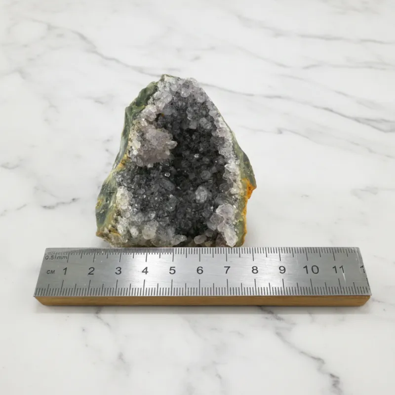 Amethyst Drusenstück dunkel Uruguay ca. 180g #340