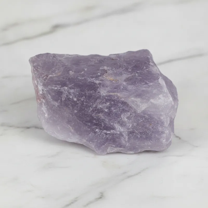 Amethyst Rohstein, hellviolett, ca. 145 g #563