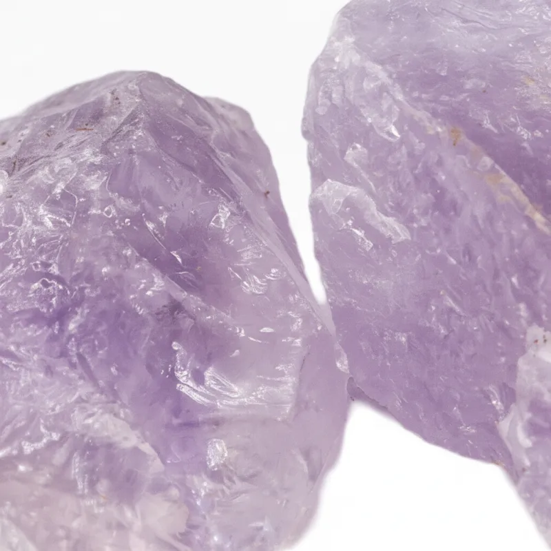 Amethyst-Rohsteine Brasilien, 3 Einzelstücke, ca. 135 g #564