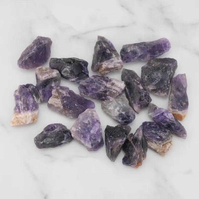 Amethyst Rohsteine Sambia, 100 g #510