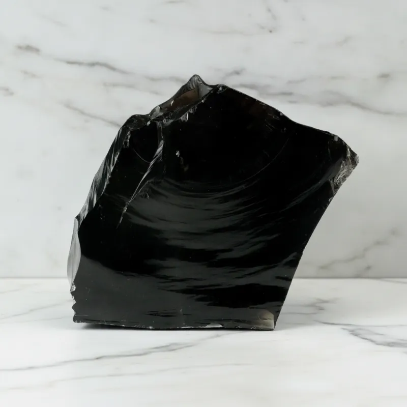 Obsidian schwarz ca. 505 g #360 Obsidian schwarz ca. 505 g #360