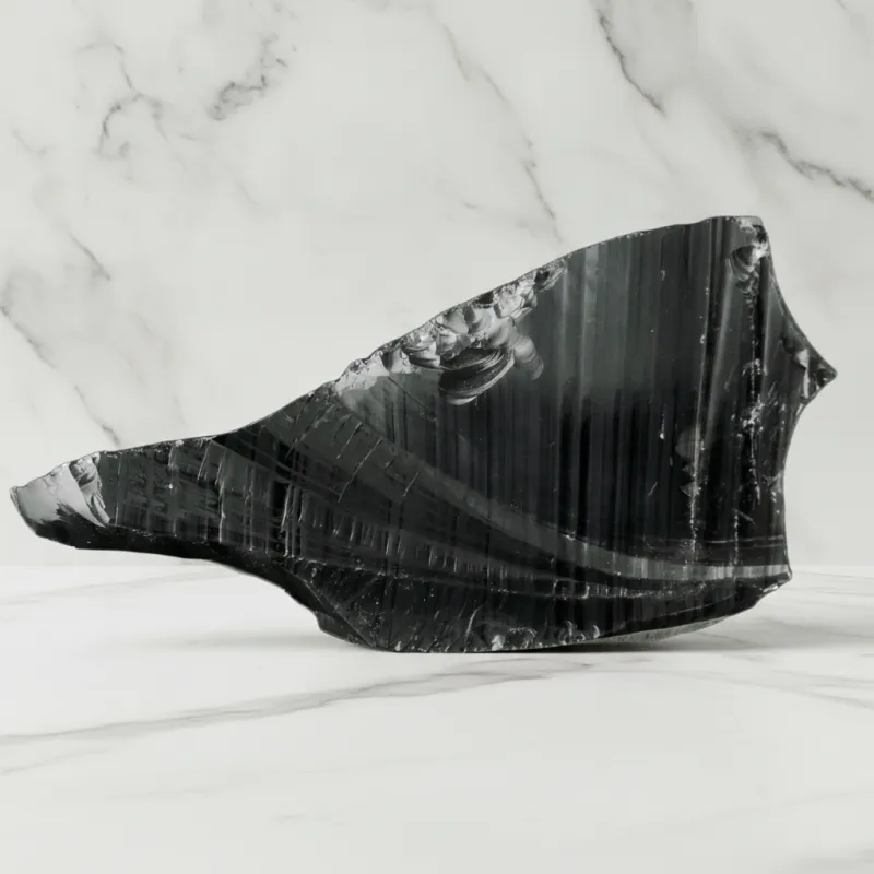 Obsidian Silberobsidian – ca. 150 x 70 mm #514