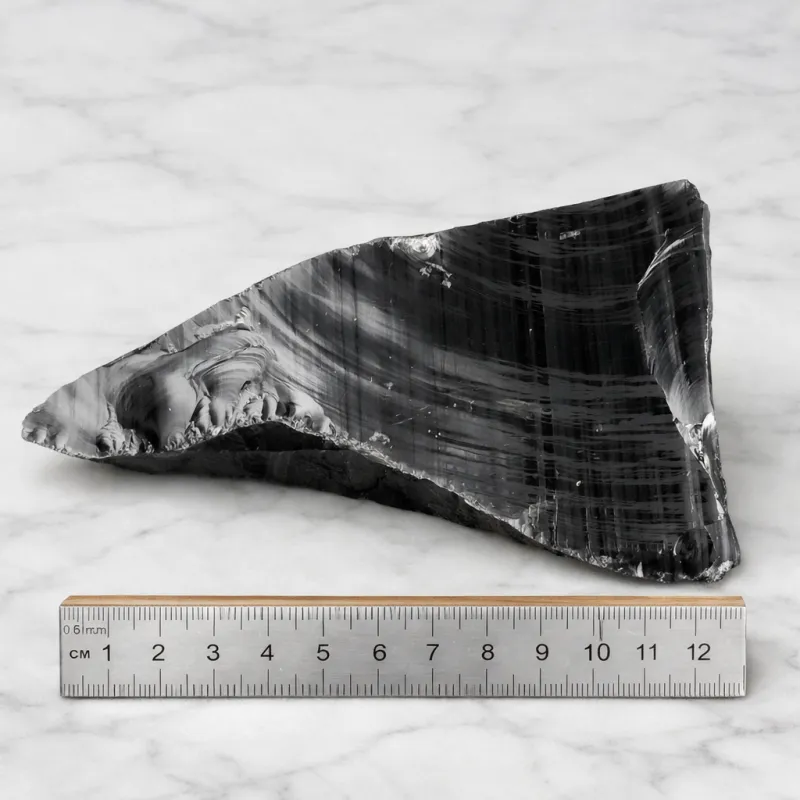 Obsidian Silberobsidian – ca. 150 x 70 mm #514