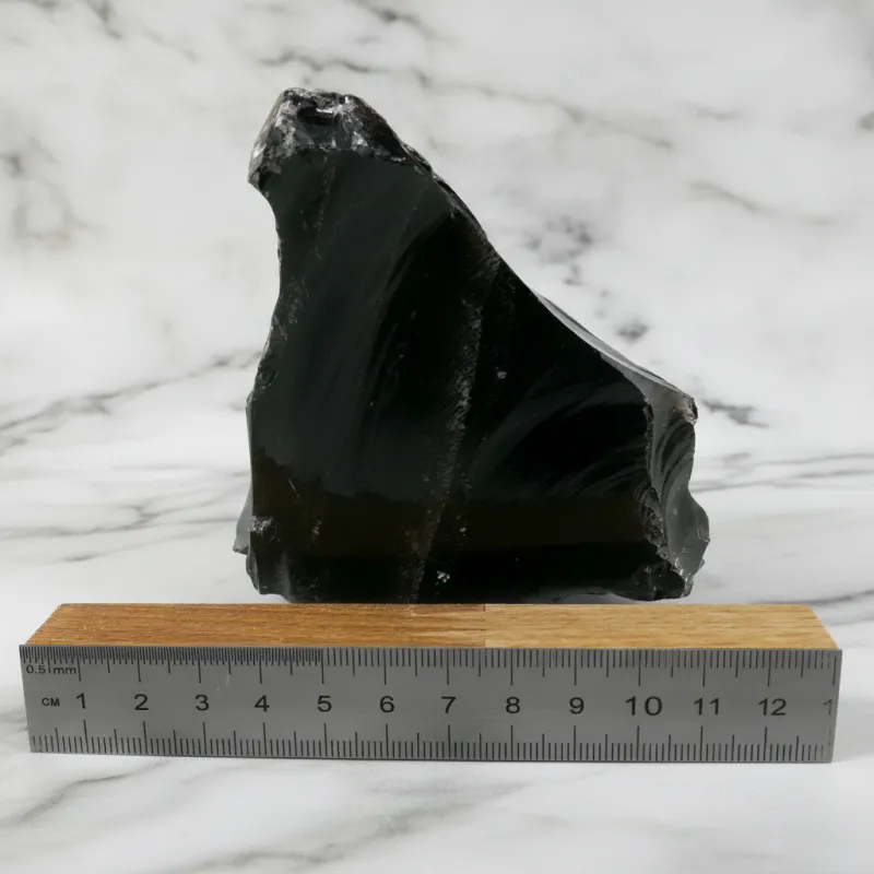 Schwarzer Obsidian ca. 340 g #507