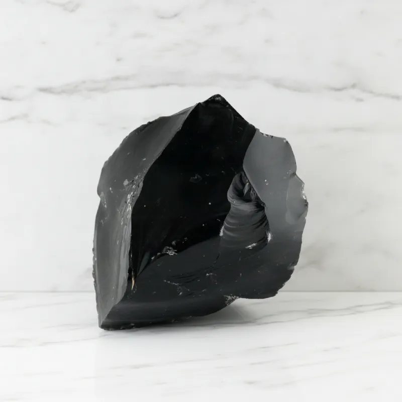 Schwarzer Obsidian ca. 865 g #557 Schwarzer Obsidian ca. 865 g #557