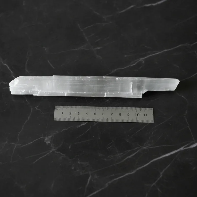 Selenit weiß – ca. 210 x 20 mm #531