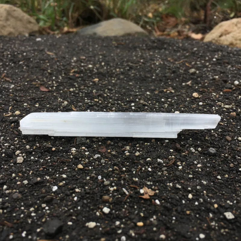 Selenit weiß – ca. 210 x 20 mm #531