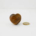 Tigerauge Handschmeichler Herz - poliert (44 g)
