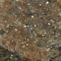 Pyrit mit Sphalerit (Zinkblende) – ca. 85x60 mm #427