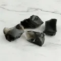 Rauchobsidian 1 Set (4 Stück) ca. 100 g #556