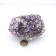 Amethyst mit Calcit ca. 530 g
