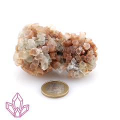 Aragonit 2 Bälle zusammengewachsen ca. 150 g