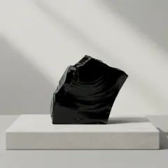 Obsidian schwarz ca. 505 g