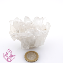 Bergkristall Gruppe ca. 106 g