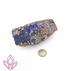 Azurit Kristalle auf Matrix ca. 655 g