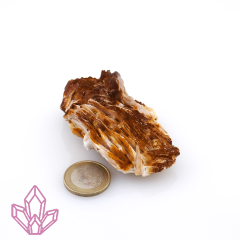 Baryt Kristalle auf Matrix ca. 132 g