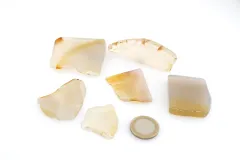 Achat Trommelsteine (Scheiben) ca. 100 g