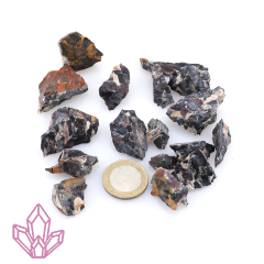 Leoparden-Jaspis kleine Stücke 90g