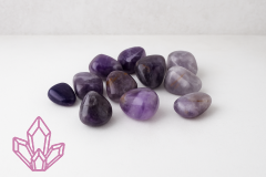 Amethyst Nuggets getrommelt