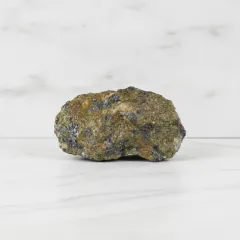 Pyrit mit Sphalerit (Zinkblende) – ca. 85x60 mm #427